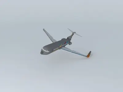 Adreanada Aero flight 1517 Free 3D model