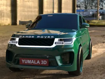 Range Rover 2018 Free 3D model