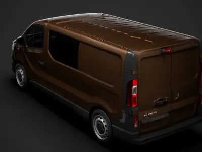 Mitsubishi Express Combi LWB 2020 3D model