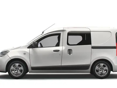 Dacia Dokker DoubleCab 2020 3D model