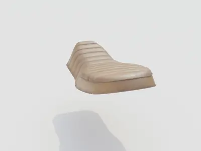 motorcycle saddle bike 3D model