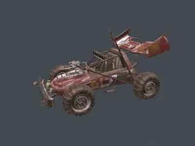 Chomper car 3D model