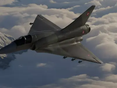 Mirage 2000 3D model