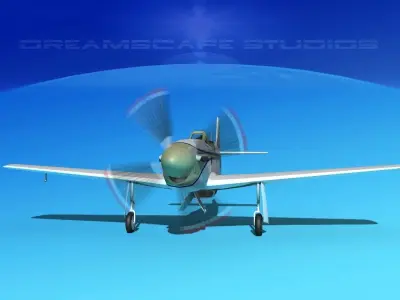 P-51 Mustang Sport V01 3D model
