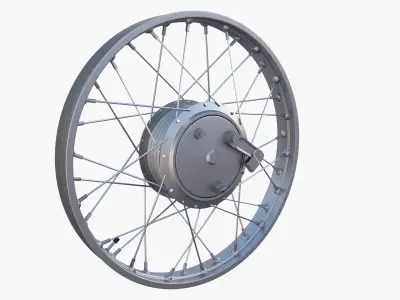 Moped rim 3D model