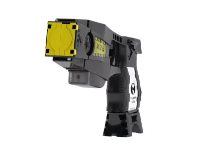 Police Issue X26 Taser Free 3D model