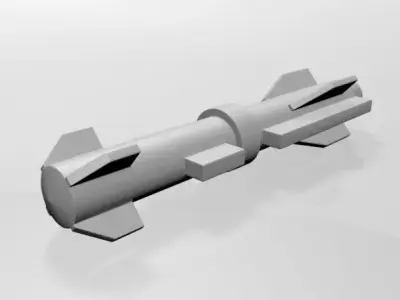 Missile 02 3D model