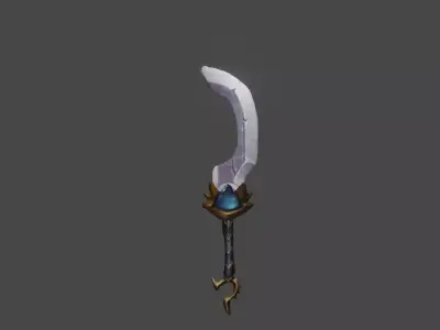 Zeloeman Sword A 66 Low-poly 3D model