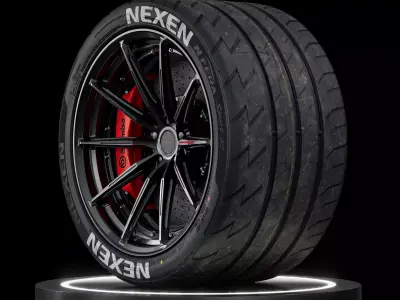 Nexen N Fera Sport R 315 30 ZR18 98W 3D model