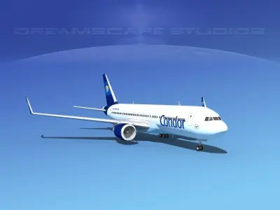 Boeing 767-300 Condor 3D model