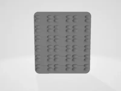 MakeIT Dog Chewing Bone Shape 3D Model Make Bone at Home 3D model