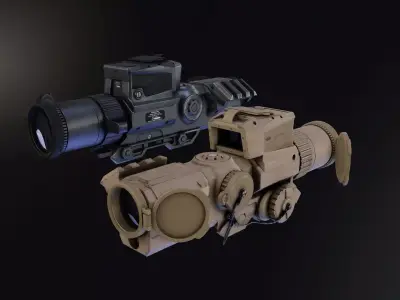 Vortex XM157 NGSW FC Optic Low-poly 3D model