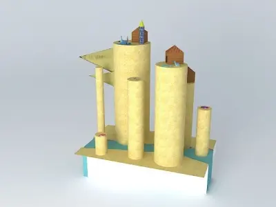 Feather canyon Free 3D model