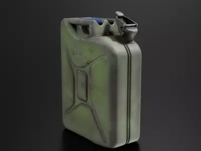 Military Fuel Can 01 3D print model