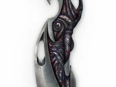 Heavenly Sword Weapon Low-poly 3D model