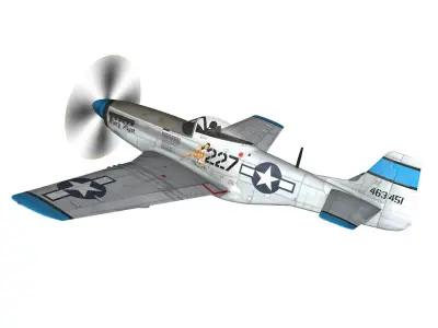 North American P-51D - Mary Alyce 3D model