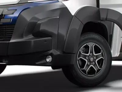 Peugeot Boxer Van L3H2 HQ Int 2026 UKspec 3D model