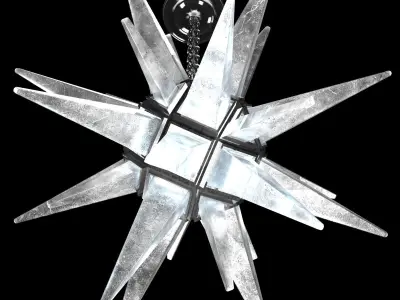 Rock Crystal Star Light by CHARLES SPADA INTERIORS 3D model
