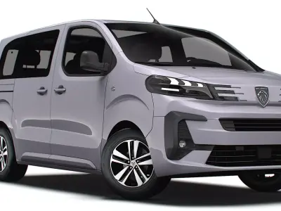 Peugeot e Traveller L1 2024 3D model
