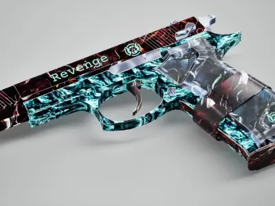 Revenge Vulcano Low-poly 3D model