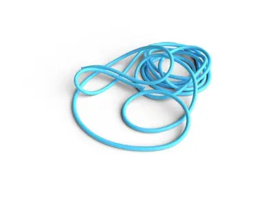 Garden Hose M02 Low-poly 3D model