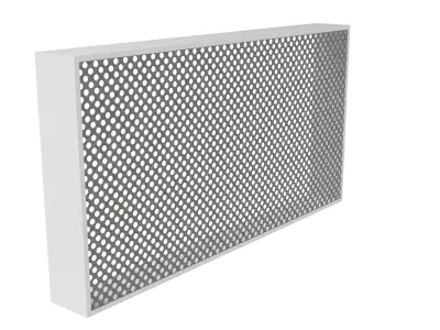 Filter Box Low-poly 3D model