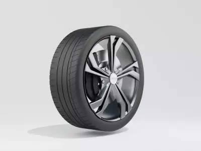 Audi RX Q3 Sportback 2019 Wheel 3D model