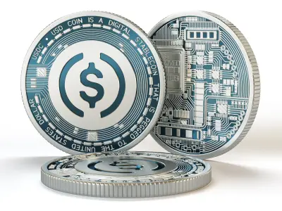 Set of 12 TOP Crypto Coins 3D model