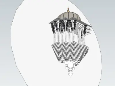 indian jodhpuri stone jharokha 3d modal 3D model