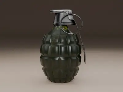 Hand Grenade 3D model