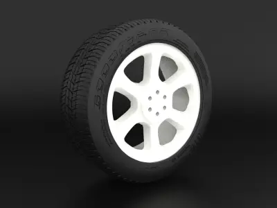 Gtr rims Free 3D model