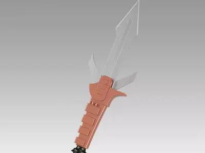 Star Trek The Search for Spock Exacting of The Klingon Dk tahg 3D model