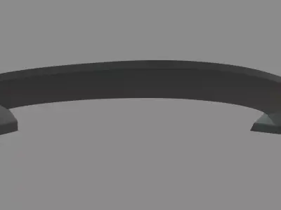 Car Spoiler Lotus Exige Cup 260 Low-poly 3D model