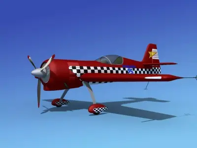 Sukhoi SU-26 Aerobat V08 3D model