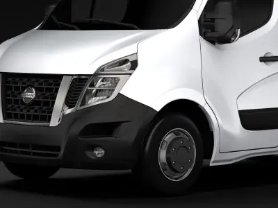 Nissan NV 400 L1H1 Van 2017 3D model