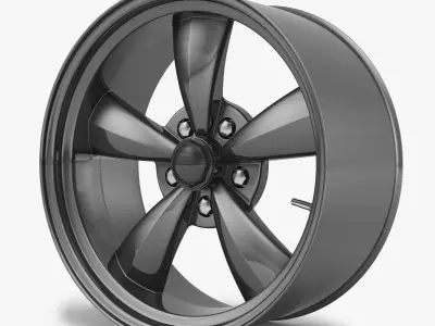  Bullit Wheel Rim 3D model