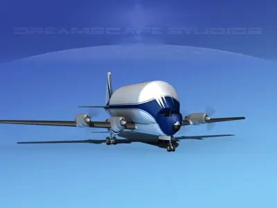 Aero Spacelines Super Guppy V02 3D model