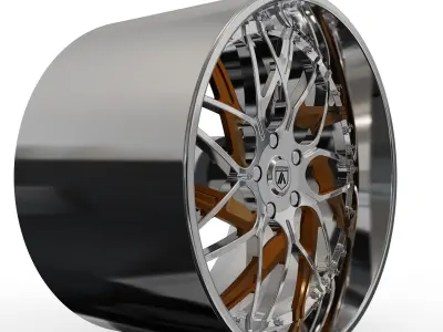 ASANTI AF832 WHEEL 3D MODEL 3D model