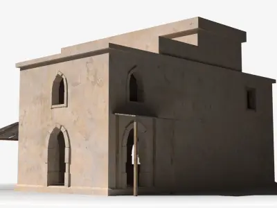 Arab x9 Low-poly 3D model