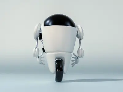 3d model of robo 3D model