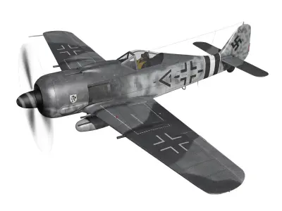 Focke Wulf - FW190 A8 - 960542 3D model