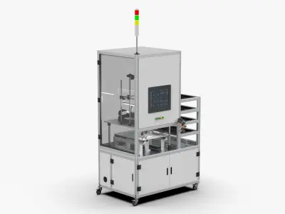Automatic Electronic Product Visual Inspection Machine 3D model