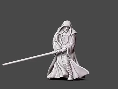 Light adept - 35mm scale 3D print model purchase