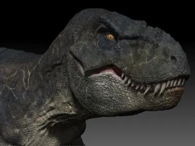 Dinosaur T Rex -Tyrannosaurus Rex Sue Sculpt Project 3D model