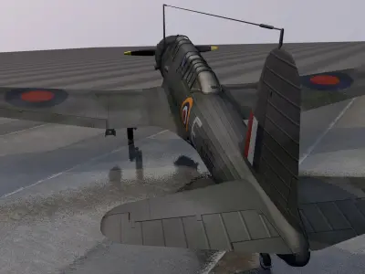 Vought Chesapeake  - RAF 3D model