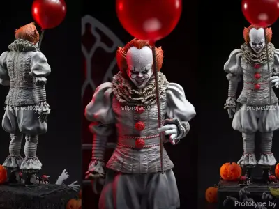 Pennywise 3D print model