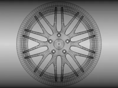 Generic rim 3D model