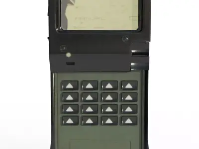 Military Radio-Scanner 3D model