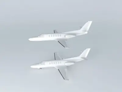 Cessna C550 Free 3D model