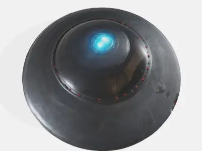 Alien UFO 3D model